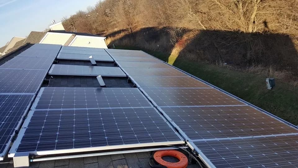 SunHeat Solar installation in Batavia IL